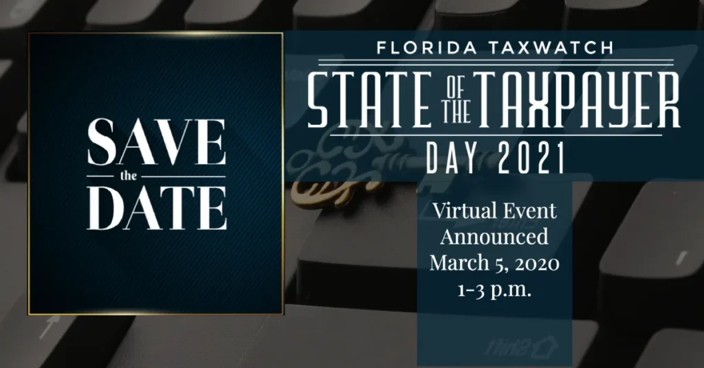2021 State of the Taxpayer Event to be Held Virtually on Fri., March 5 from 1-3 p.m.