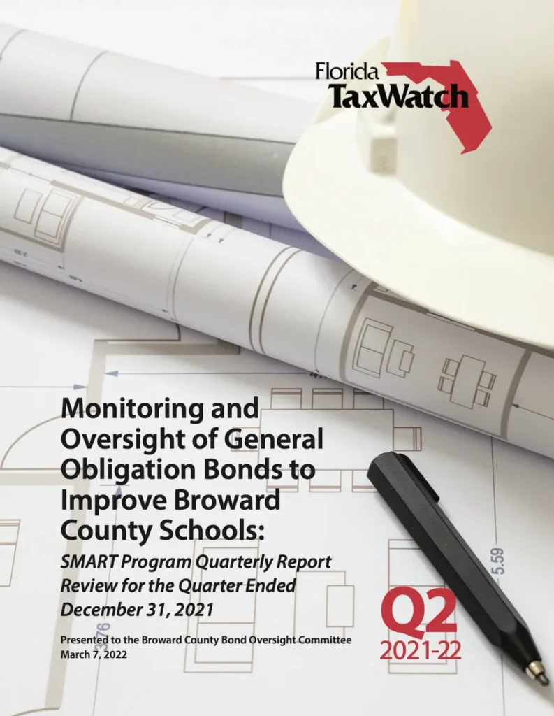Monitoring and Oversight of General Obligation Bonds to Improve Broward County Schools: