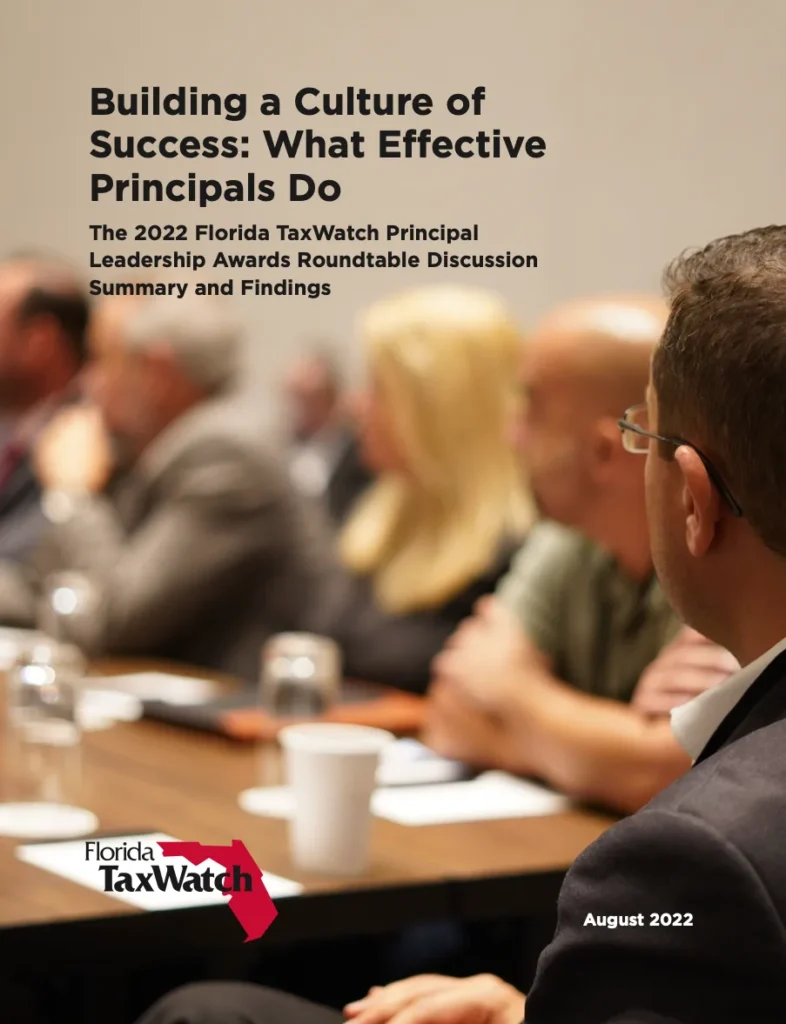 Building a Culture of Success: What Effective Principals Do
